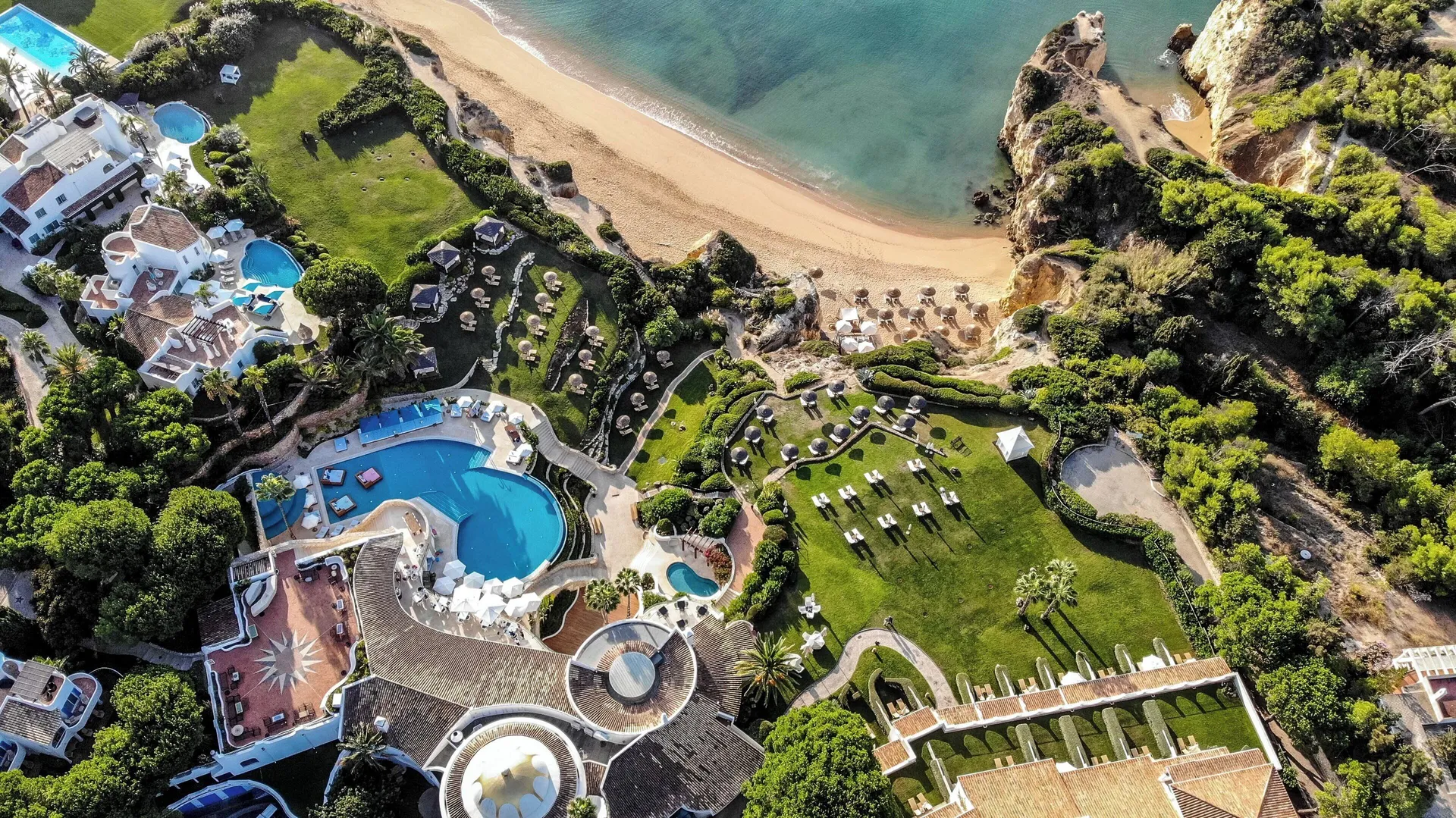 Vila Vita Parc panoramic aerial