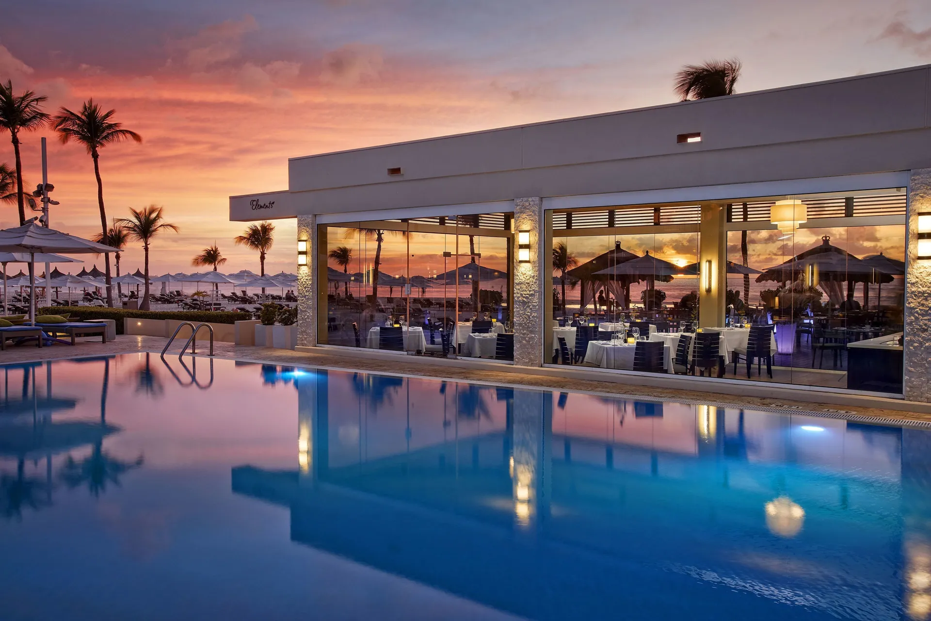 Bucuti & Tara Beach Resort - Pool area